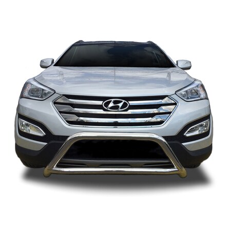 Broadfeet ABar/Nudge Bar for Hyundai Santa-Fe 2013-16 - Stainless Steel